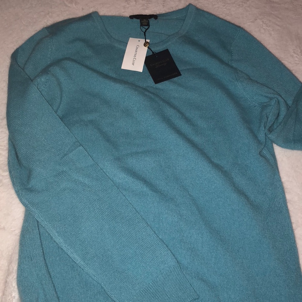 100% Cashmere Sweater from Charter Club!